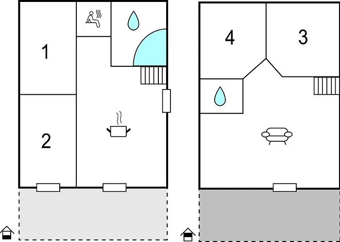 Ferienhaus 4 Bedroom Awesome In *